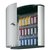 Sleutelkast Durable 18 haken 302x280x118mm