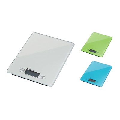 Briefweger MAUL Gloss tot 5000 gram glazen plateau inclusief batterij wit