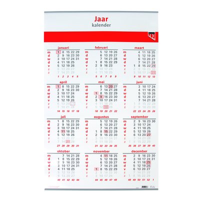 Calendrier annuel 2027 Quantore