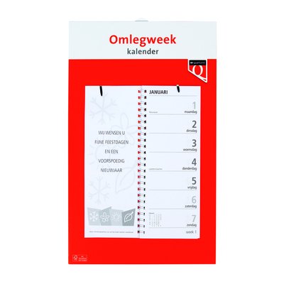 Calendrier hebdomadaire 2027 Quantore