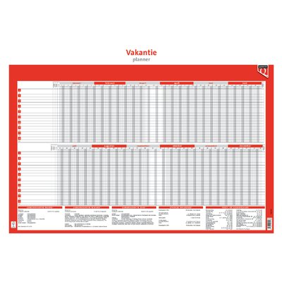 Planning vacances 2027 Quantore
