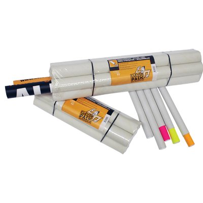 Tube d’expédition Cleverpack A3 330x29,5mm + embouts blanc 5pcs