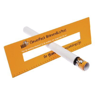 Tube d’expédition Cleverpack A3 330x29,5mm + embouts blanc 5pcs