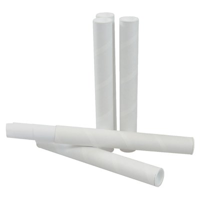 Tube d’expédition Cleverpack A3 330x29,5mm + embouts blanc 5pcs