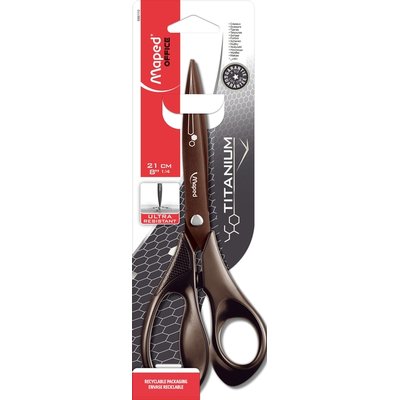 Schaar Maped Titanium 21cm zwart