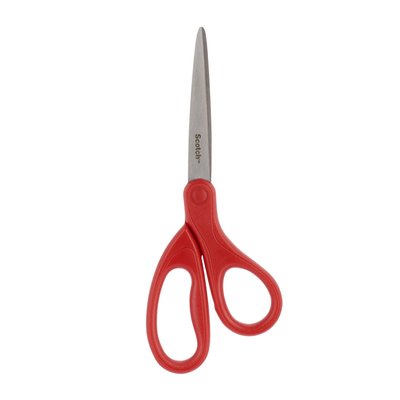Ciseaux Scotch Universel 18cm rouge blister