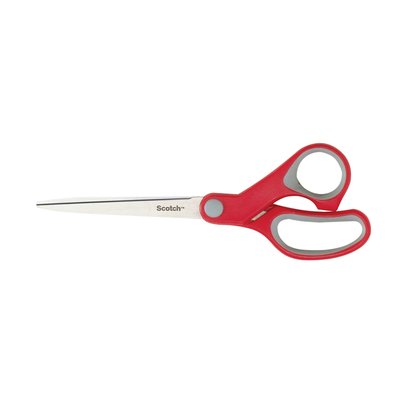 Ciseaux Scotch Confort 18cm rouge blister