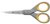 Kantoorschaar Westcott 130mm met softgrip titanium