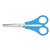 Ciseaux enfant Westcott 130mm droitier bouts ronds bleu ciel