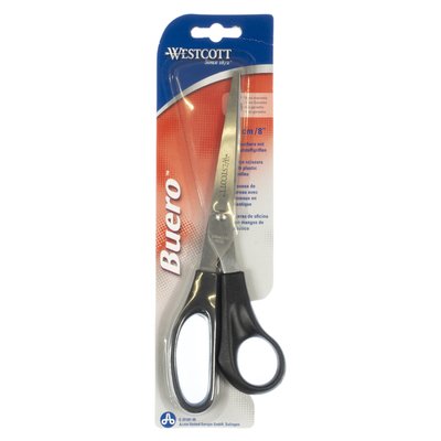 Ciseaux Westcott 210mm inox manche plastique droitier