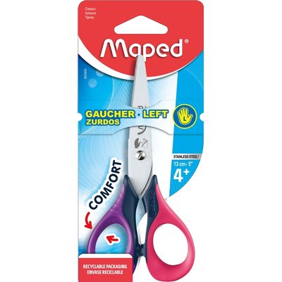 Kinderschaar Maped Sensoft 13cm links assorti