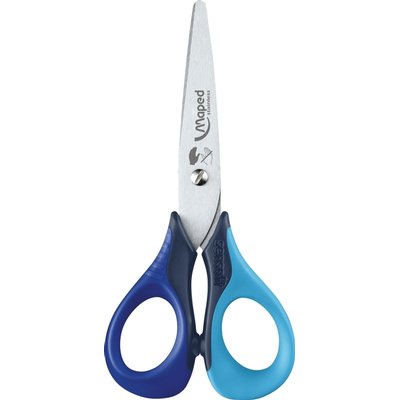 Kinderschaar Maped Sensoft 13cm links assorti