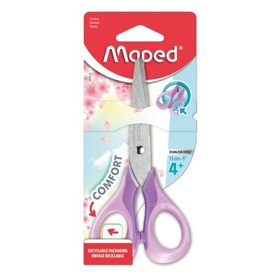 Schaar Maped Sensoft 13cm pastel assorti