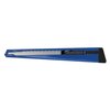Snijmes Westcott Office 9mm met schuifsluiting en metalen houder blauw foto