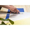 Snijmes Westcott Office 9mm met schuifsluiting en metalen houder blauw foto