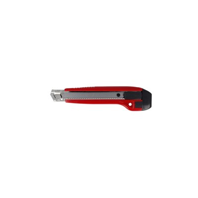 Snijmes Westcott premium 18mm met schuifsluiting rood