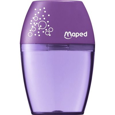 Taille-crayon Maped Shaker 1 trou présentoir 25 pièces assorti