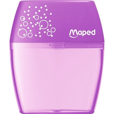 Taille-crayon Maped Shaker 2 trous présentoir 20 pièces assorti