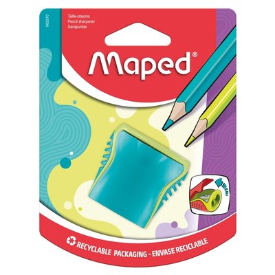 Taille-crayon Maped Boogy 2 trous assorti