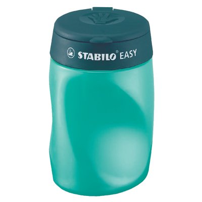 Taille-crayon STABILO Easy 4501 3-en-1 gaucher pétrole