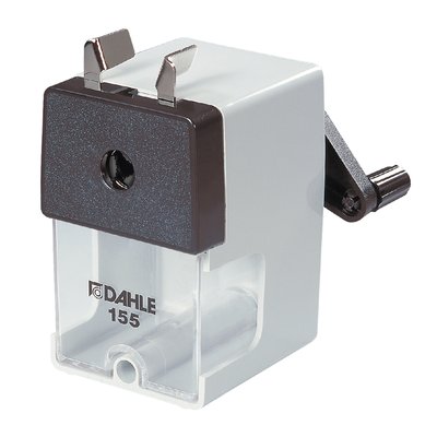 Taille-crayon manuel Dahle 155 plastique gris