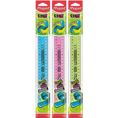 Liniaal Maped Twist 'n Flex 30cm assorti