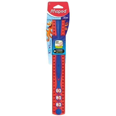 Liniaal Maped Kidy'grip 30cm assorti