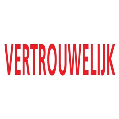 Cachet à Formules Colop Printer 20/L 'Vertrouwelijk'