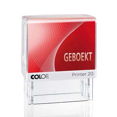 Tekststempel Colop Printer 20/L geboekt