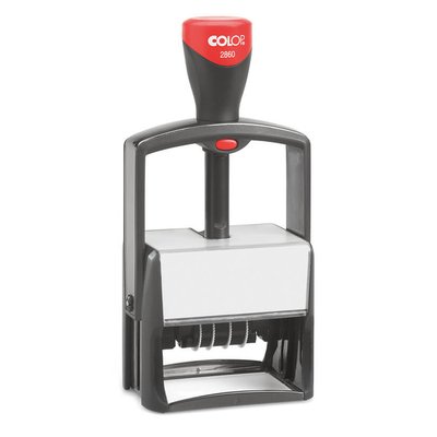 Cachet à Formules+Date Colop Heavy Duty 2860 Classic Line personnalisable