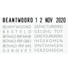 Woord-datumstempel Colop 04000/WD 12 teksten photo