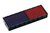 Stempelkussen Colop E/12/2 blauw en rood