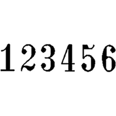 Numeroteur Reiner B6K Antiqua 4.5mm 6 cijfers