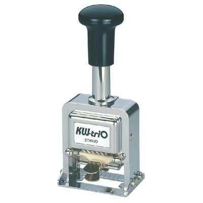 Numéroteur KW-trio 206 à 6 chiffres