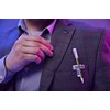 Clip Terry pour 3 stylos/crayons argent Photo