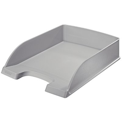Corbeille à courrier Leitz Plus Standard A4 gris