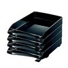 Corbeille à courrier Leitz 5220 plastique noir Photo