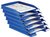 Brievenbak Leitz Plus Slim A4 blauw