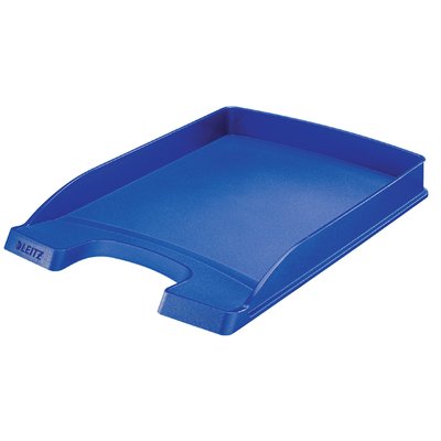 Corbeille à courrier Leitz Plus Slim A4 bleu