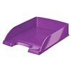 Corbeille à courrier Leitz WOW A4 violet Photo
