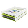 Brievenbak Leitz WOW A4 wit/groen foto