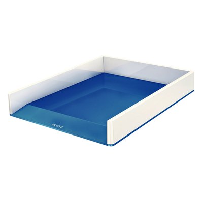 Brievenbak Leitz WOW wit/blauw