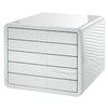 Module à tiroirs Han 1551 iBox 5 tiroirs blanc Photo