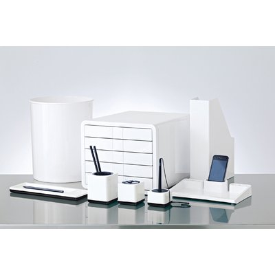Module à tiroirs Han 1551 iBox 5 tiroirs blanc