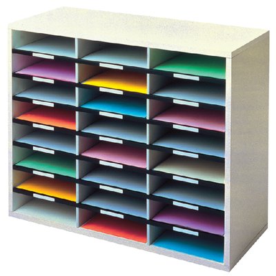 Vakkenset Fellowes A4 36 vaks 737x881x302mm lichtgrijs
