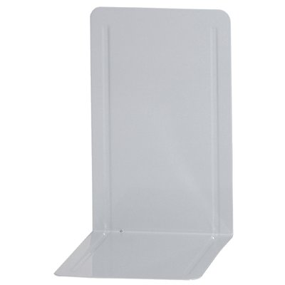 Boekensteun MAUL Pro 140x120x240mm set 2 staal wit