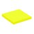 Memoblok Quantore 76x76mm neon geel 100 vel