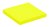 Memoblok Quantore 76x76mm neon geel 100 vel