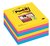 Memoblok Post-it 675 Super Sticky 101x101mm lijn Rio 6 stuks