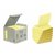 Memoblok Post-it Z-Note R330-1B recycled 76x76mm canary yellow 6 stuks
